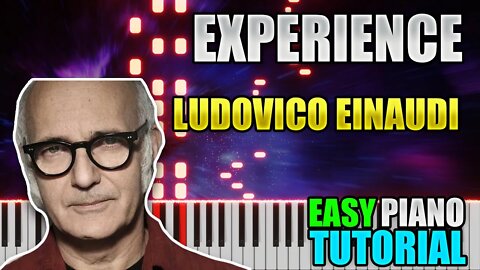 Experience - Ludovico Einaudi | Easy Piano Tutorial