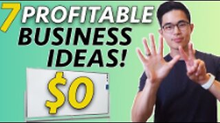 7 TOP Business Ideas You Can Start With NO MONEY