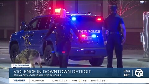 String of Shootings Rock Downtown Detroit