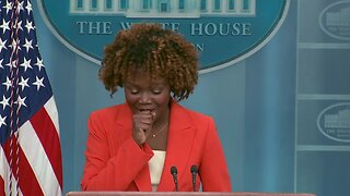 Karine Jean-Pierre calls Barack Obama the president (feat Joe Biden & Corn Pop)