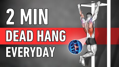 What Happens To Your Body When You Hang Everyday For 2 Min II Dead Hang Everyday II Hanging Benefits