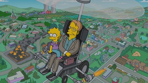 SIMPSONS PREDICTED STEPHEN HAWKING WOULD GO TO EPSTEIN ISLAND