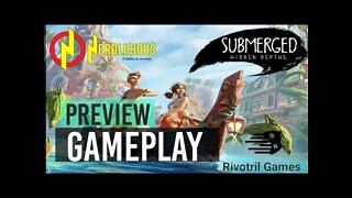 🎮 GAMEPLAY! SUBMERGED: HIDDEN DEPTHS é lindo graficamente e ensina enquanto diverte!