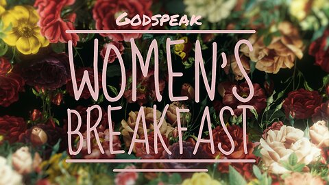 Godspeak Women's Breakfast