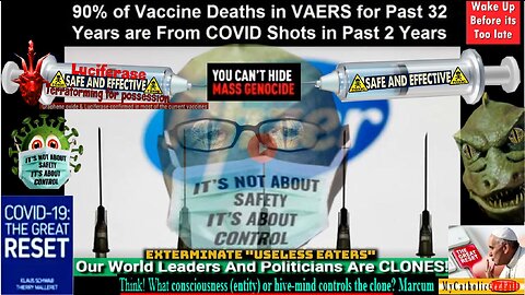 35,702 Vaccine Deaths in VAERS Since 1990 - 32,052 of those Deaths Followed COVID Shots Last 2 Years