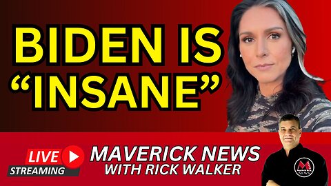 Joe Biden Is "Insane" ( Tulsi Gabbard ) | Maverick News Top Stories