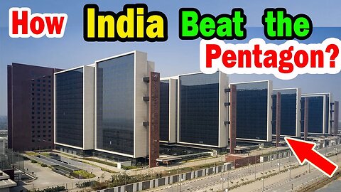How Did India Build the World's Largest Office, Surpassing the Pentagon USA