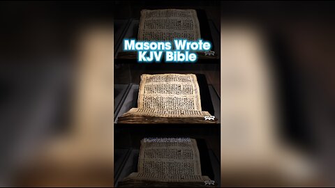 INFOWARS Reese Report: Masons Wrote The King James Translation of The Holy Bible, Use Original Translations - 10/27/23