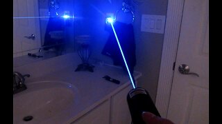 100mW 473nm Sky Blue HANDHELD Laser!