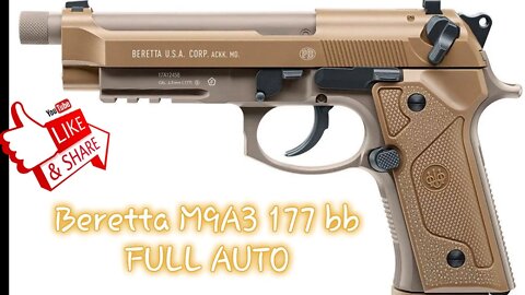 Beretta M9A3 177 caliber air pistol