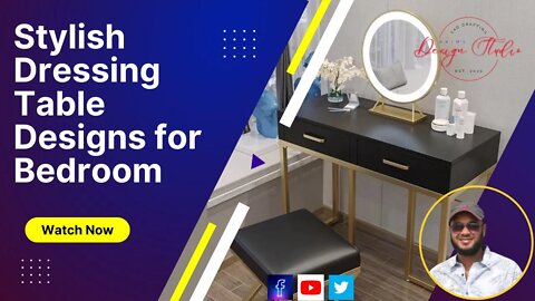 AutoCAD । Stylish dressing table designs for bedroom - ডিজাইন ভিডিও