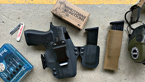Sig P320 X Compact / Black Point Tactical Holster / SET IWB Mag Pouch: 1st Look