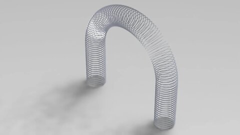 SolidWorks Slinky/helix on path/formed Spring tutorial/|JOKO ENGINEERING|