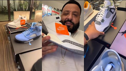 "DJ Khaled Reveals His Insane Sneaker Collection | Exclusive Look"