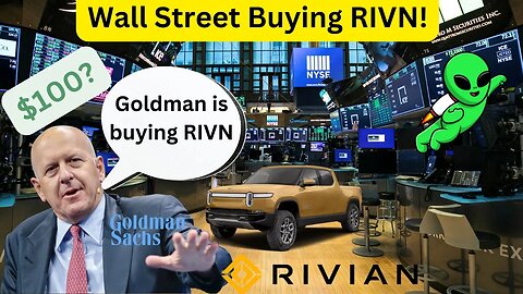 Wallstreet buying Rivian, MASSIVE upside for $RIVN