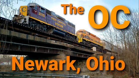 Ohio Central RR in Newark Ohio