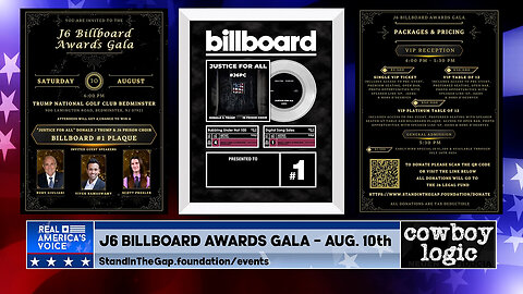 Cowboy Logic - 07/20/24: The J6 Billboard Paltiunum Record Awards Gala