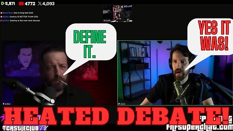 ANDREW WILSON and DESTINY CLASHES OVER THIS! HEATED DEBATE!