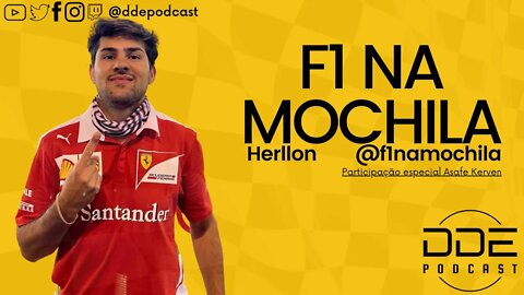 Ep. 95 - Herllon Ramos (F1 na Mochila) // DDE Podcast (GRAVADO)