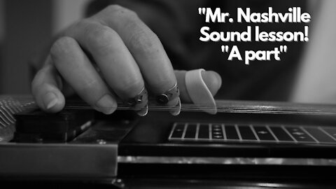 Mr. Nashville Sound (A Part) Lloyd Green pedal steel lesson.