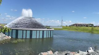 Fountain becomes a new Omaha landmark