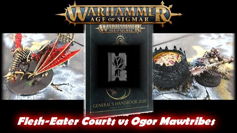 Flesh Eater Courts vs Ogor Mawtribes Age of Sigmar Battle Report