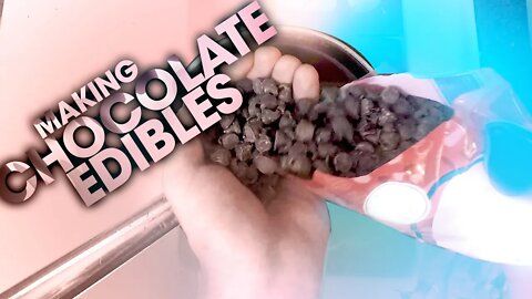 Making Homemade Edible Chocolate