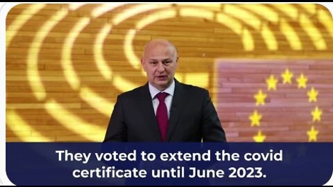 AS THE PLANDEMIC TURNS PT 56...EU Extends COVID Certificate to June 2023 - LOCKDOWNS TO RETURN SOON