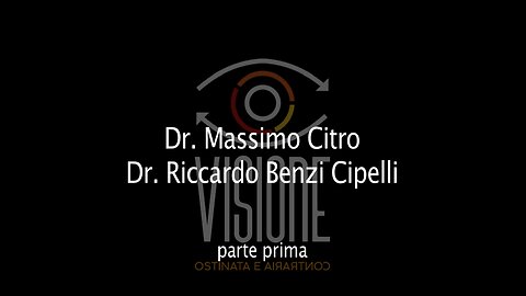Incontro con il Dr. Massimo Citro e il Dr. Riccardo Benzi Cipelli - prima parte