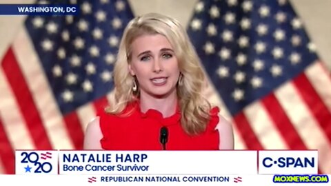 "President Trump Saved My Life!" Natalie Harp 2020 Republican Convention