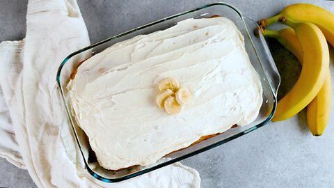Recipe For A Popular Banana Cake