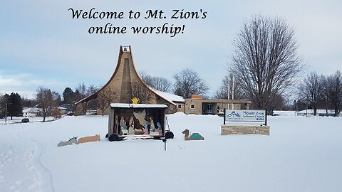 Mt. Zion Lutheran Church (WELS), Ripon, WI 12-10-23