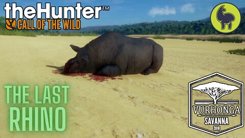 The Last Rhino, Vurhonga Savanna | theHunter: Call of the Wild (PS5 4K)