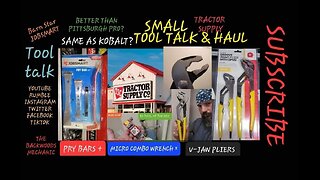 Tool Talk & Haul ( V-Jaw pliers Tractor Supply)