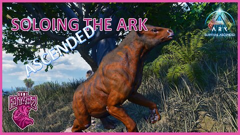 Tameing Chalicotherium and Compy Soloing ARK Ascended Ep. 55