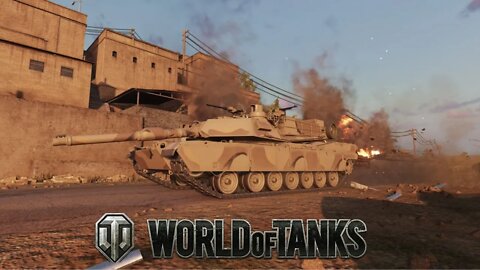 M1A2 Abrams - American Heavy Tank | World of Tanks Console Cinematic GamePlay
