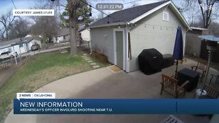 Neighbor describes gunfire, chase before Tulsa officers shot suspected burglar