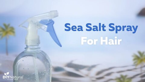 A Sea Salt Spray For Beach Hair at Home
