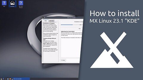 How to install MX Linux 23.1 KDE