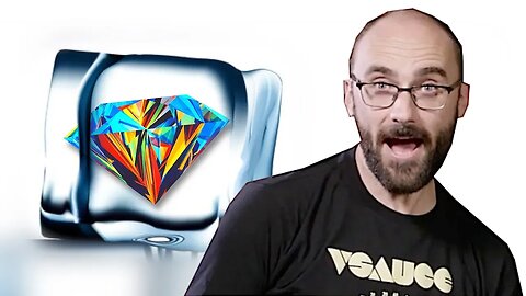 Can You Solve this Ice Diamond Riddle? ft. Vsauce's Michael Stevens