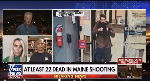 Fox News reporting on 22 people killed and dozens injured in mass shooting