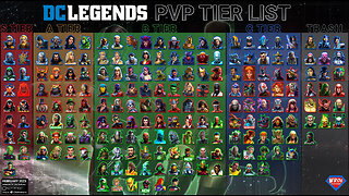 End Game PvP Tier List - February 2023 - DC Legends