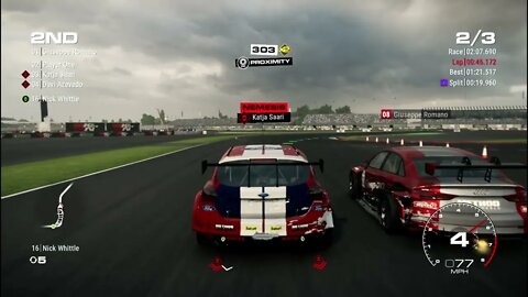 Racing the Ford Focus TC-2 in the TC-2 UK Open in GRID (2019)