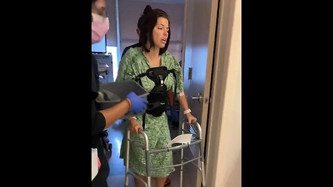 Adriana Chechick left in wheelchair after Twitch foam pit disaster