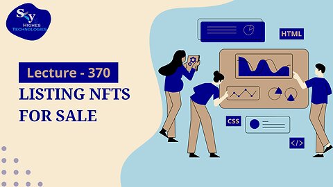370. Listing NFTs for Sale | Skyhighes | Web Development