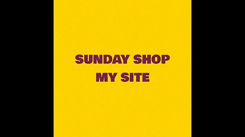 Shop my site Sunday! !