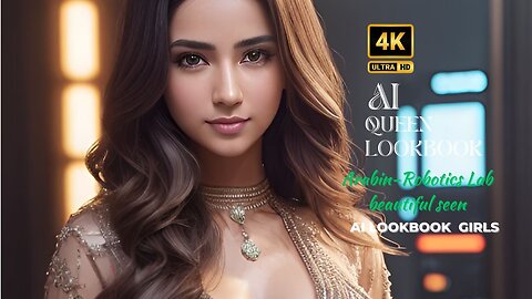 [4K] Ai Queen LookBook l Arabin-Robotics Lab beautiful seen Ai lookbook girls #AiQueenLookBook