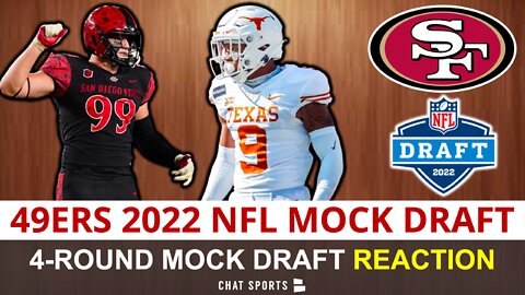 49ers NFL Mock Draft: 49ers 4-Round NFL Mock Draft REACTION Ft. Cameron Thomas & Heavy DEFENSE