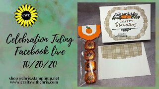 Celebration Tiding by Stampin' Up! Matching Candy, Card, and Envelope