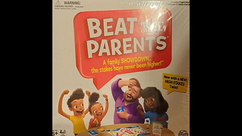 Beat the Parents Board Game (2021, Spin Master) -- What's Inside